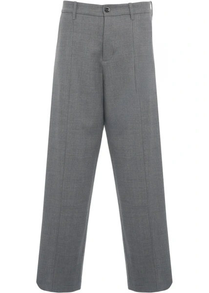 Pantaloni Stitched creases trousers 'Meteorite'