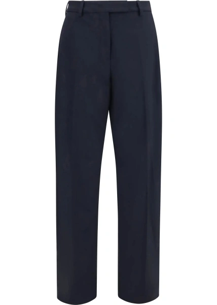 Pantaloni Straight-leg wool-blend Pants