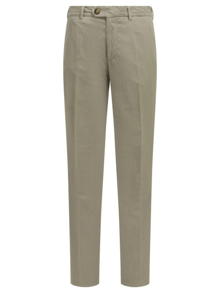 Pantaloni Tailored cotton velvet pants