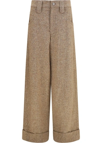 Pantaloni Tailored wool-blend Pants