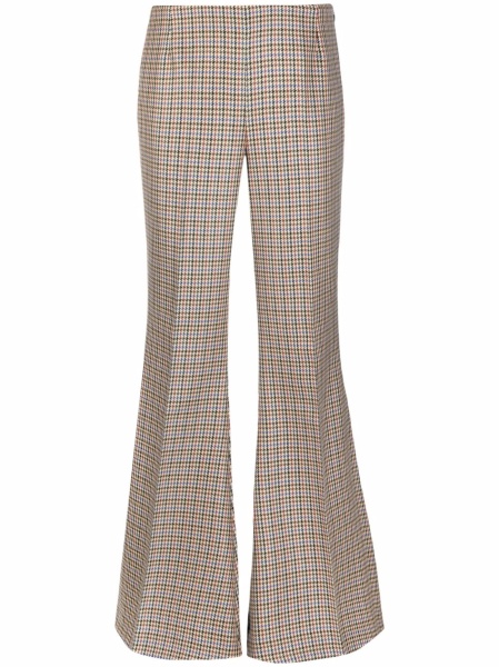 Pantaloni talie inalta Stella McCartney neutri