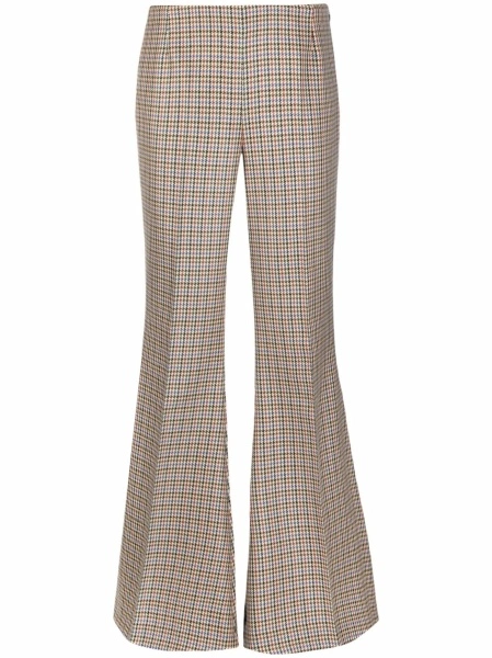 Pantaloni talie inalta Stella McCartney neutri
