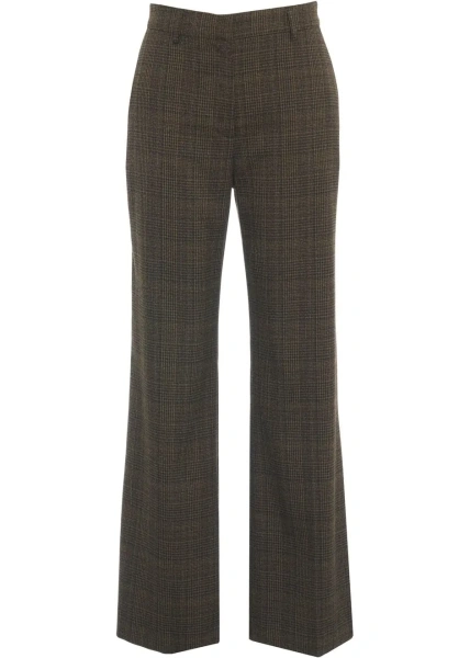 Pantaloni Trousers with check pattern