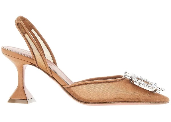 Pantofi 'Begum Sling' mesh slingback pumps