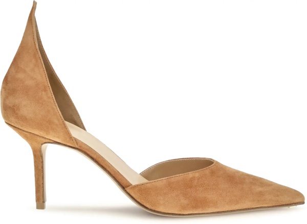 Pantofi D'Orsay Flame suede Pumps