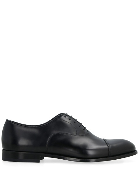 Pantofi Oxford Doucal's negri din piele