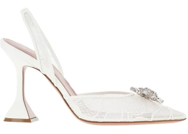 Pantofi 'Rosie Sling' lace slingback pumps