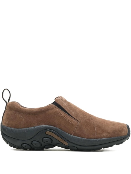 Pantofi slip-on Merrell maro din piele intoarsa