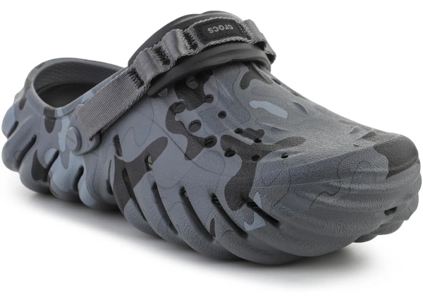 Papuci ECHO DUCK CAMO CLOG CHARCOAL/BLACK*