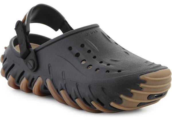 Papuci ECHO GUM RO CLOG BLACK