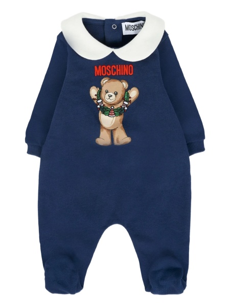 Pijamale Moschino albastre