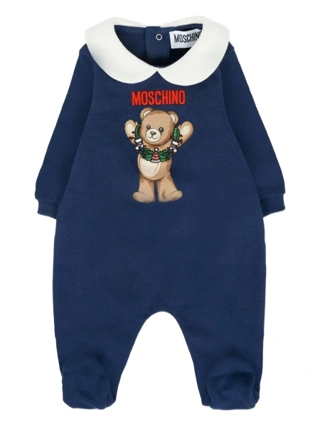 Pijamale Moschino albastre