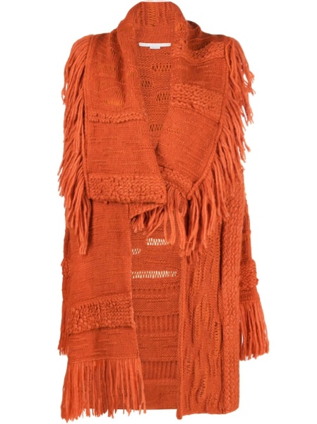 Poncho Stella McCartney portocaliu
