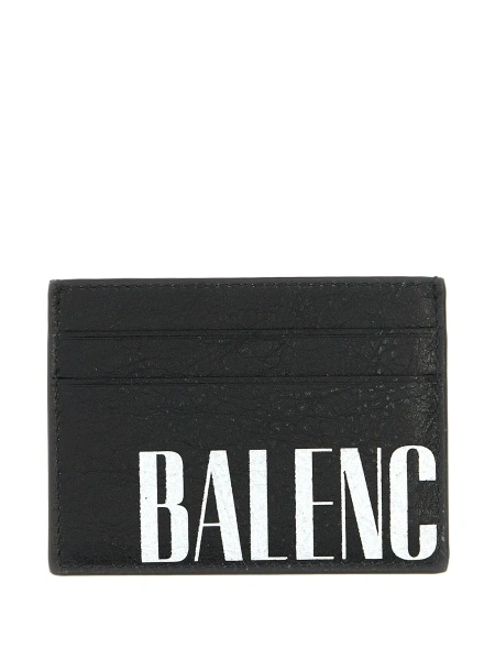 Portofel Balenciaga negru din piele