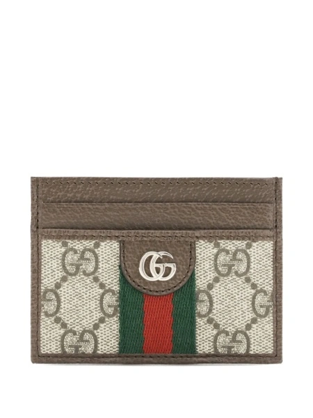 Portofel Gucci neutru din pvc si material textil