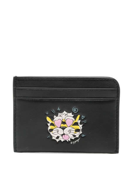 Portofel Kenzo negru din piele