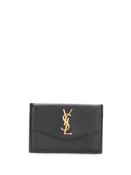 Portofel Saint Laurent negru din piele