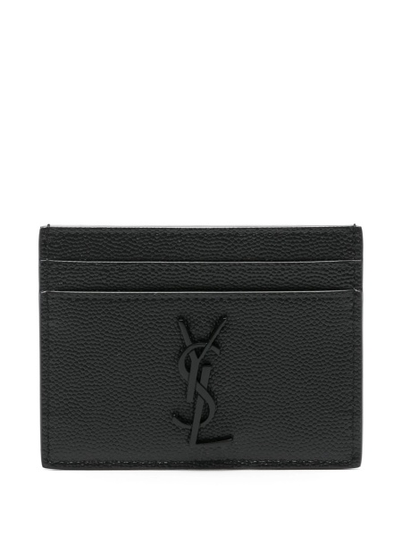 Portofel Saint Laurent negru din piele