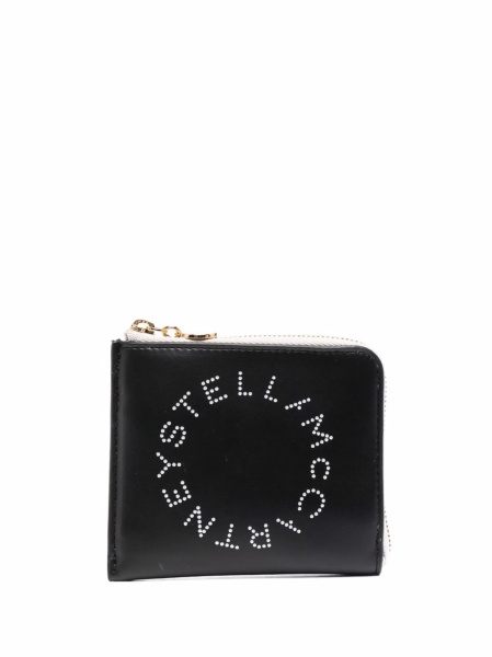 Portofel Stella McCartney negru din poliuretan