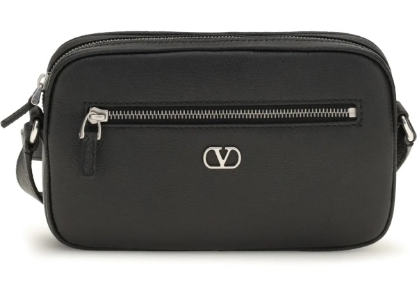 Portofele Grained leather Crossbody Bag with zip