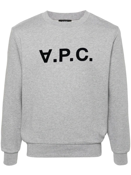 Pulover A.P.C. gri