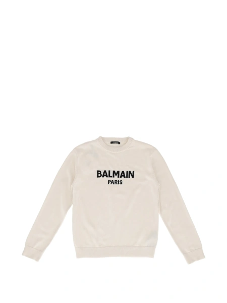 Pulover Balmain neutru din bumbac