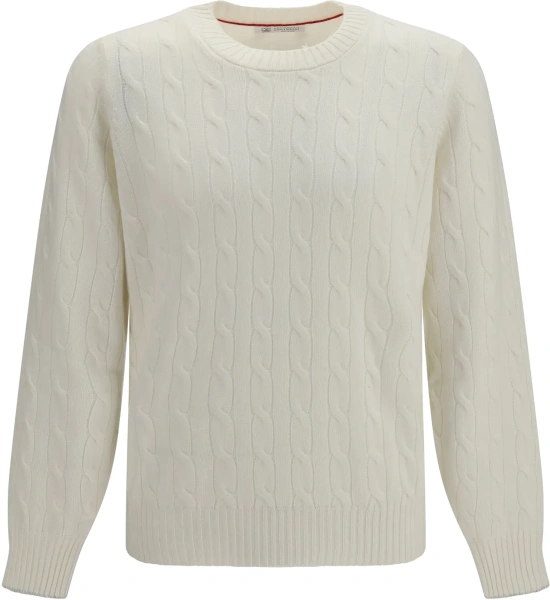 Pulover Brunello Cucinelli multicolor din casmir