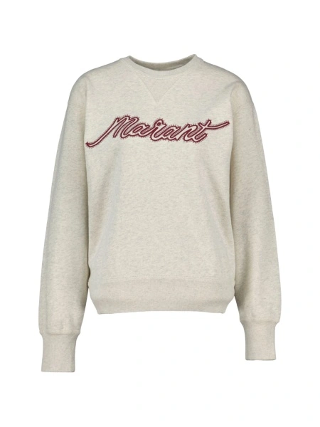 Pulover ISABEL MARANT ETOILE alb