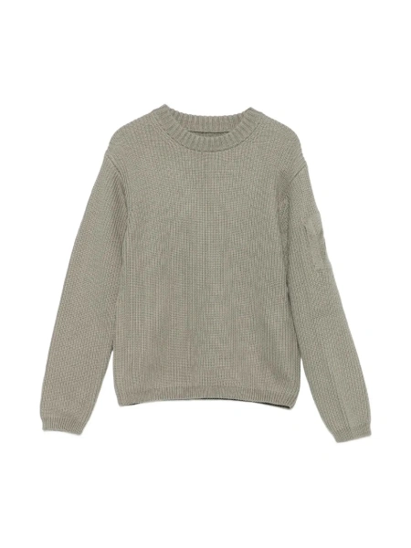 Pulover LONG-SLEEVE CREW NECK SWEATER
