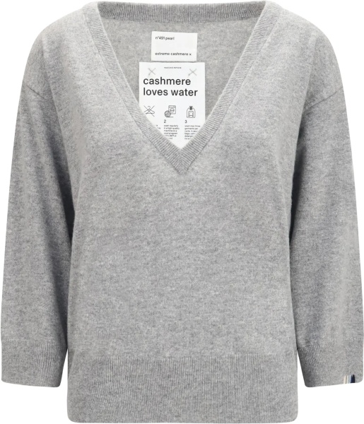 Pulover N°491 V-neck cashmere Sweater