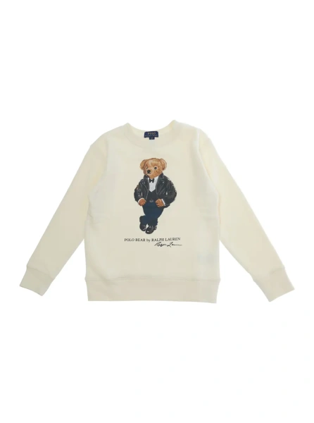 Pulover Ralph Lauren bej din bumbac