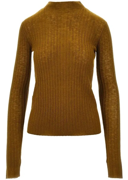 Pulover Ribbed wool top