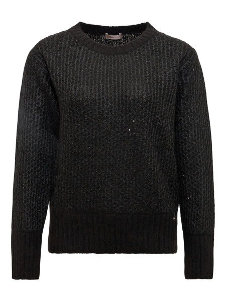 Pulover tricotat Herno negru