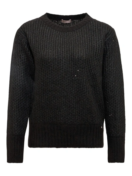 Pulover tricotat Herno negru