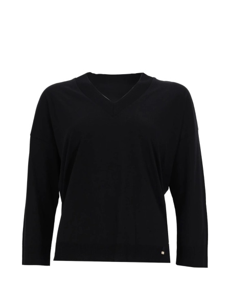 Pulover tricotat Herno negru