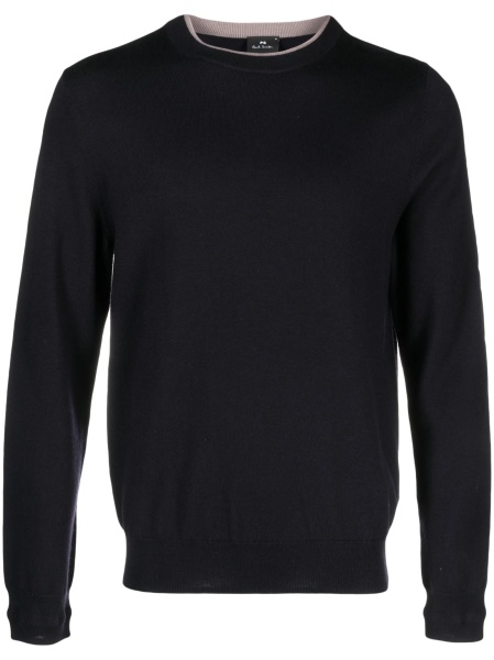Pulover tricotat Paul Smith albastru
