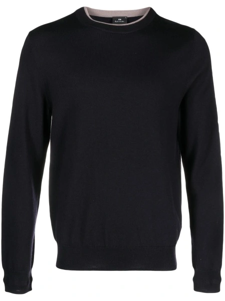 Pulover tricotat Paul Smith albastru