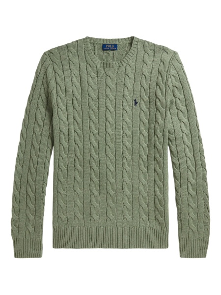 Pulover tricotat Ralph Lauren verde