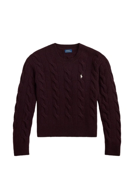 Pulover tricotat Ralph Lauren violet