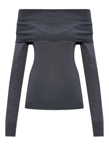 Pulover tricotat Stella McCartney gri