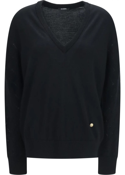 Pulover V-neck Sweater