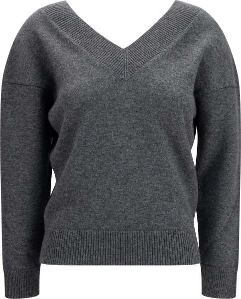 Pulover V-Neck Sweater