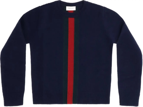 Pulover Web stripe wool Sweater for Girl