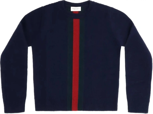 Pulover Web stripe wool Sweater for Girl