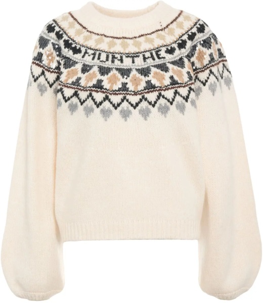 Pulovere Fair isle pullover 'Vaffie'