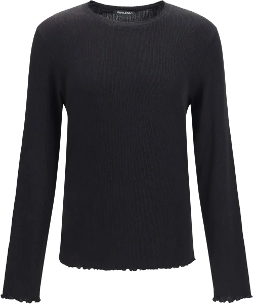 Pulovere Ribbed cotton-blend