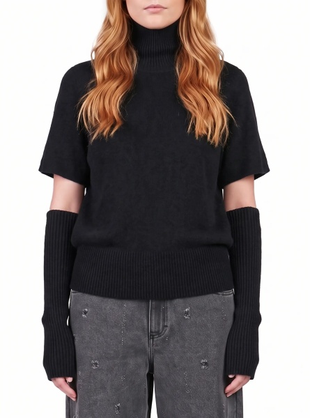 Pulovere Sleeve-Top Shirt