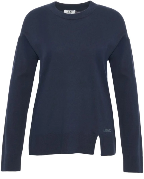 Pulovere Sweater with side slit