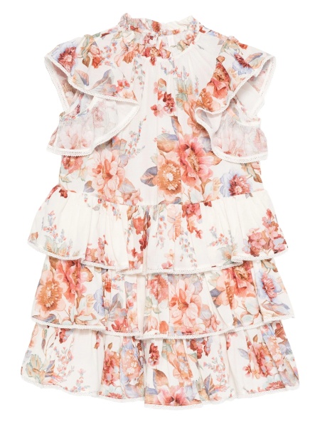Rochie casual ZIMMERMANN alba din bumbac