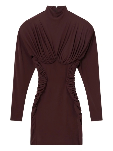 Rochie de ocazie Stella McCartney maro